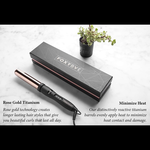 BRAND NEW: FoxyBae WANDERLUX 32mm Curling Wand - Picture 2 of 5